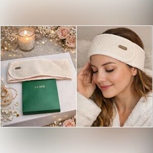 ✨🌊 La Mer Spa Headband + La Mer Bag 🌊✨